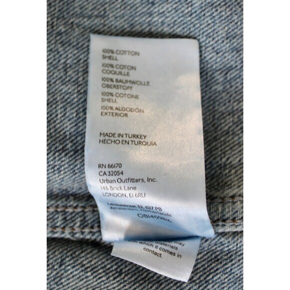 FREE PEOPLE We The FREE Jolene Trucker Oversized Denim Jean Jacket, Size XS - Picture 15 of 15